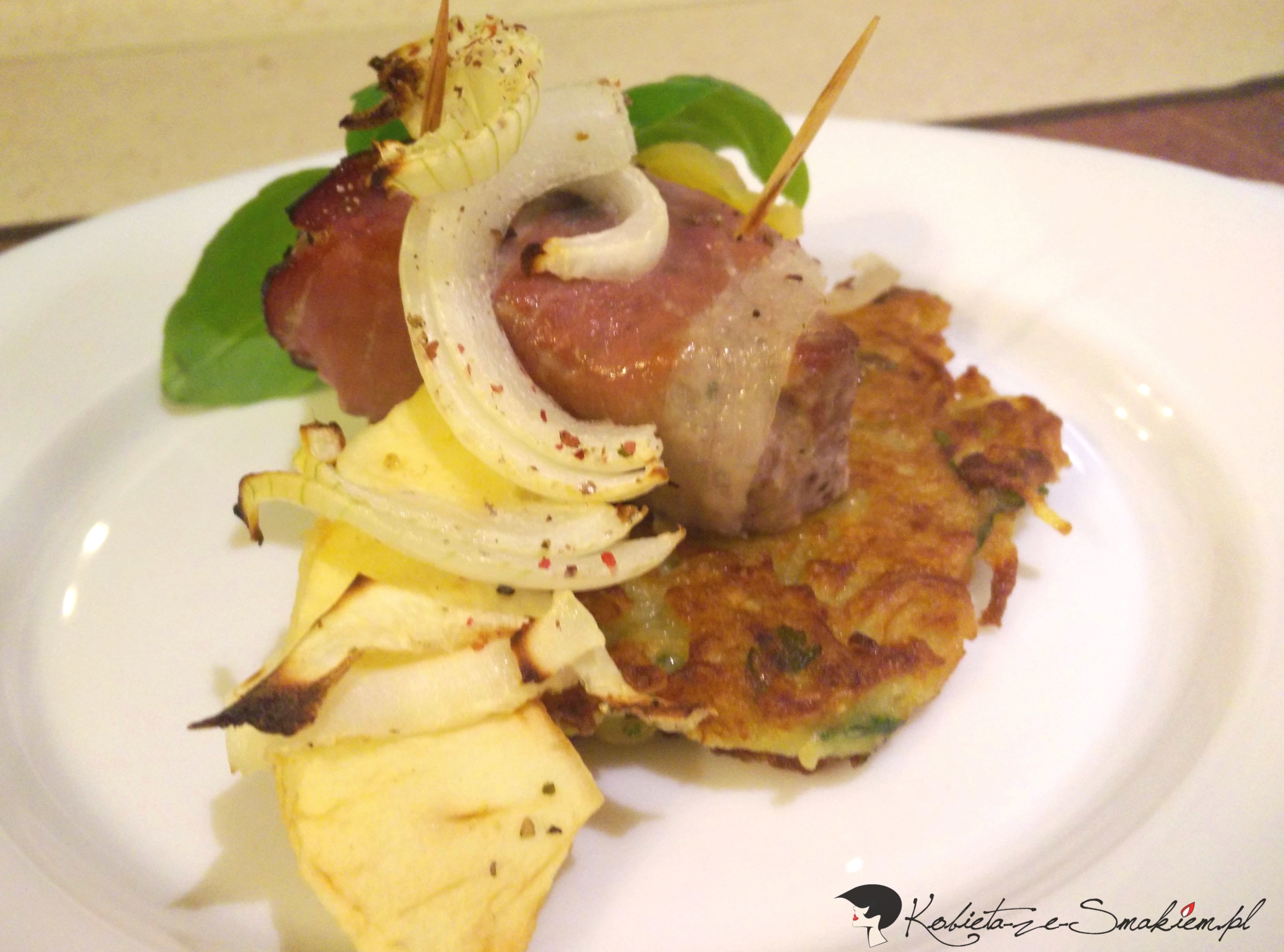 Polędwiczka ze śliwką w szynce parmeńskiej — zdjęcie 4